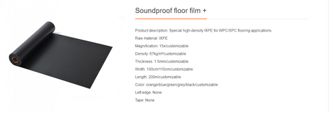 Soundproof Flooring Underlay