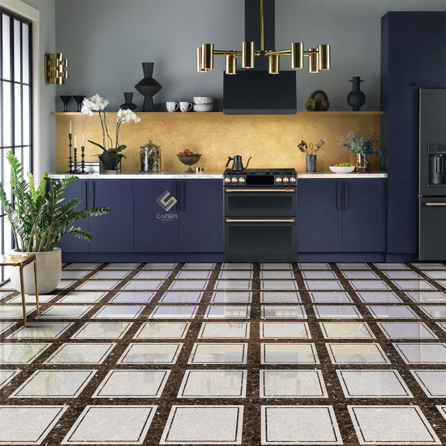 CMM008 Glossy MSPC Tabulatum Tile